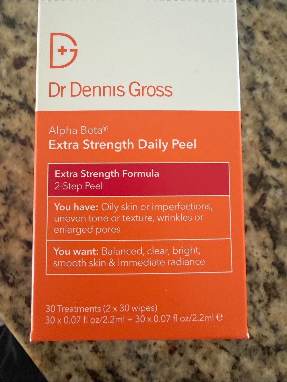 NEW Dr. Dennis Gross Extra Strength Daily Peel 30 Pack (Exp 10/2027) - Picture 4 of 5